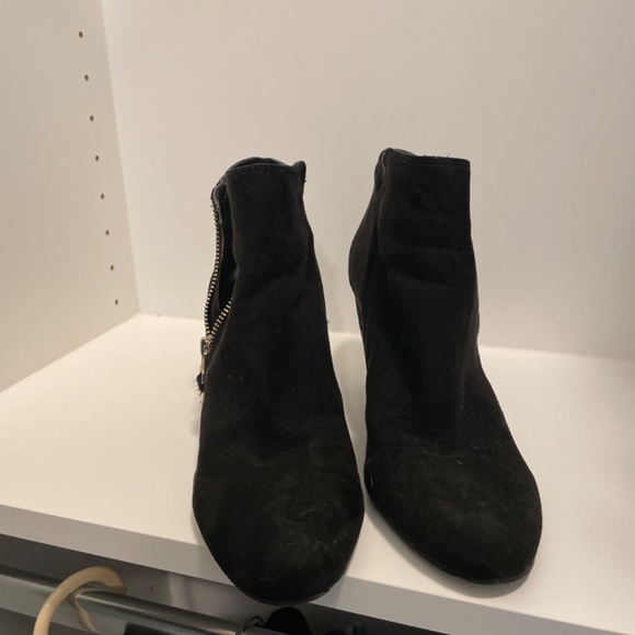 Black wedge bootie - Picture 2 of 4